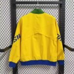 Retro Brasil Windbreaker Amarillo - Imagen 3
