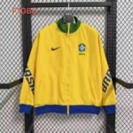Retro Brasil Windbreaker Amarillo