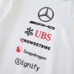 F1 Mercedes Jersey 2025 White - Imagen 7