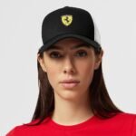 F1 Ferrari Black/White Cap - Imagen 3