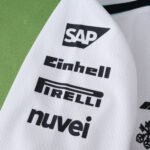 F1 Mercedes Jersey White Long Sleeve - Imagen 8