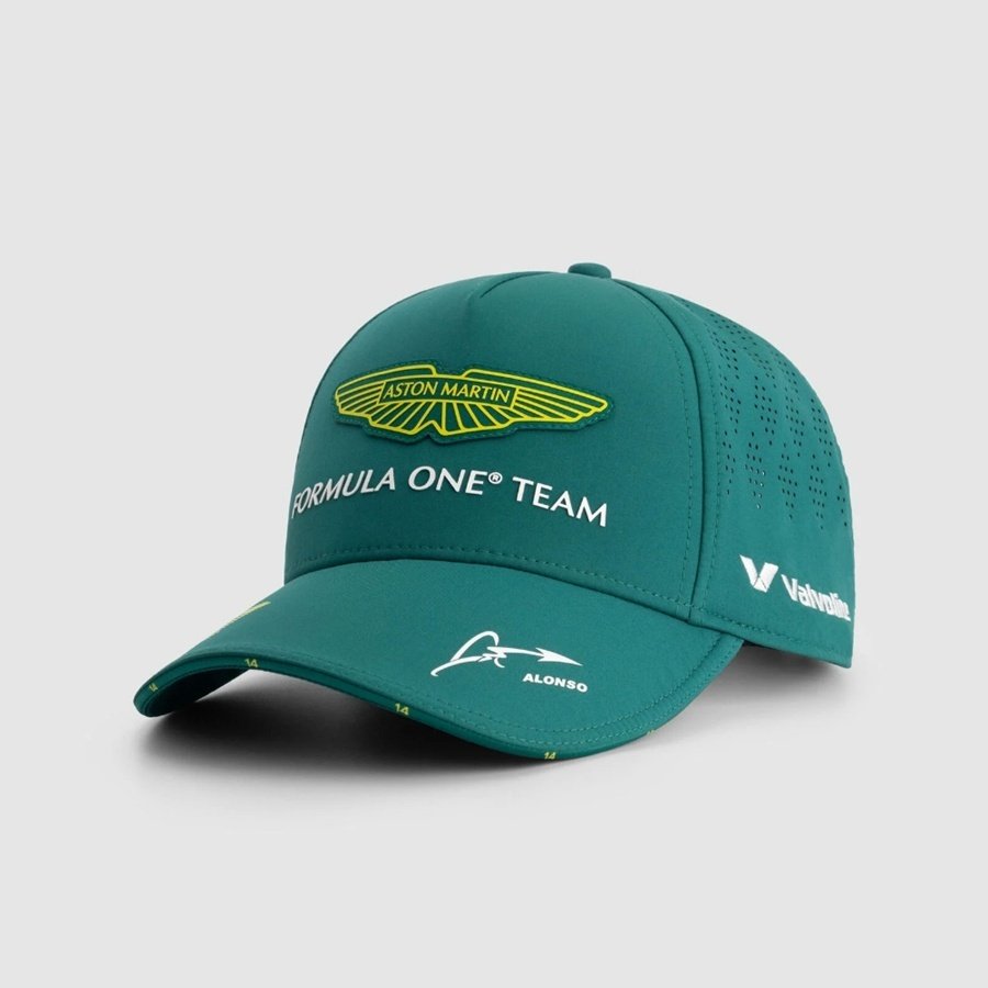 611d5ca4 F1 Aston Martin Cap Alonso Teal - Imagen 1