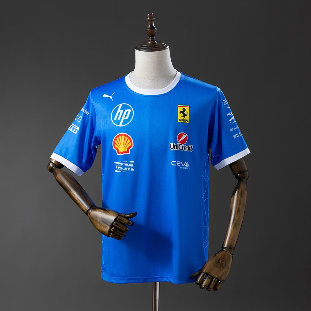 6340ed0a F1 Ferrari Jersey Blue 2025 - Imagen 1