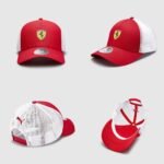 F1 Ferrari Cap Red/White