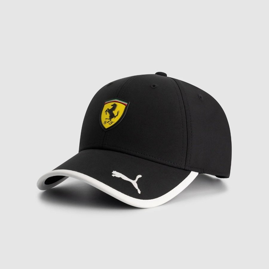a3c29422 F1 Ferrari x Puma Black Cap - Imagen 1