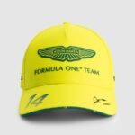 F1 Aston Martin Cap Alonso Yellow - Imagen 2
