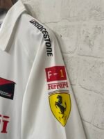 F1 Ferrari Polo White - Imagen 4