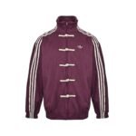 Tang Jacket CNY Burgundy Wine / Off-White