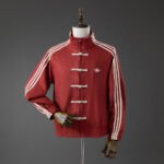 Tang Jacket Scarlet Red / White